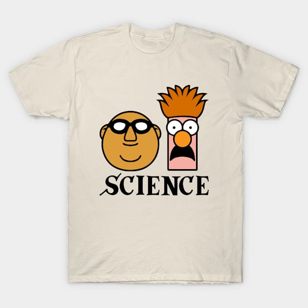 Science - Bunsen And Beaker T-Shirt by thriftjd